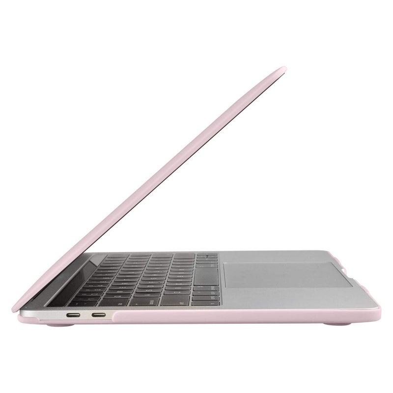 UESWILL Compatible with MacBook Pro 13 inch Case 2025, 2024, 2023, 2022-2016 M2 M1 A2338 A2289 A2159 A2251 A1989 A1708 A1706 with Touch Bar & USB-C, Matte Hard Shell Case Cover, Rose Quartz - Image 5
